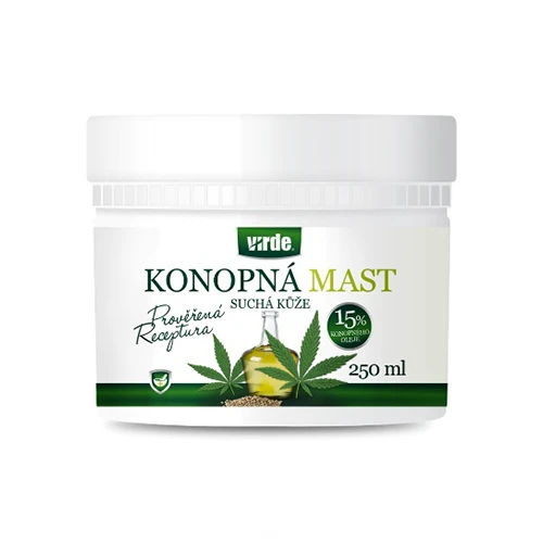Konopľový krém s vitamínom E.