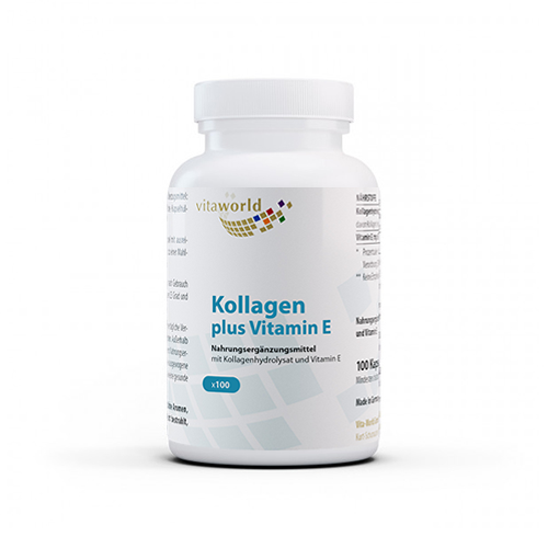Kolagén + vitamín E vo kapsulách