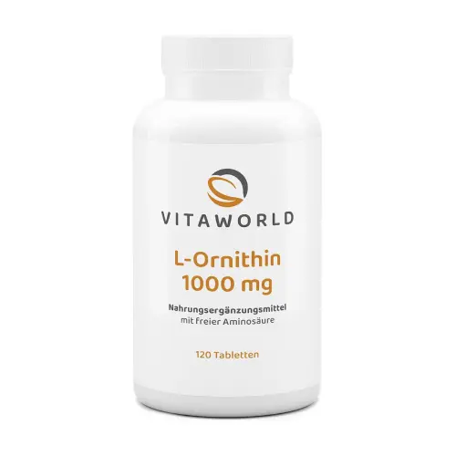 L-ornitin 1000 mg. - L-ornitín 1000 mg.