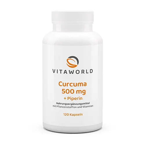 Kurkuma + piperín s vitamínmi skupiny B.