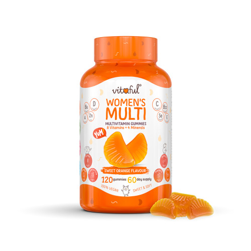 Multivitamíny pre ženy, 120 gumových bonbónov
