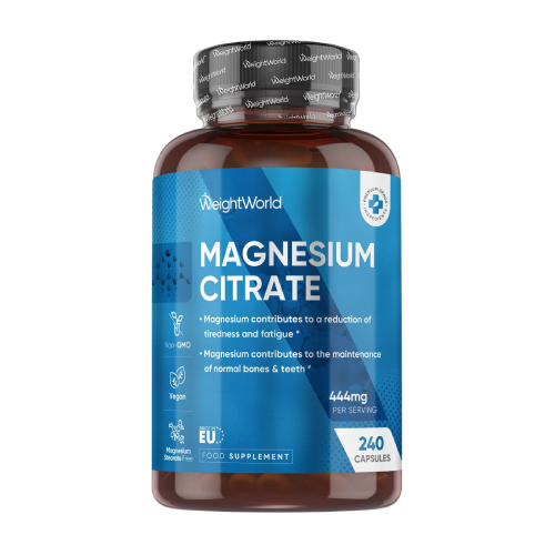 Citrát horečnatý 444 mg, 240 kapsúl