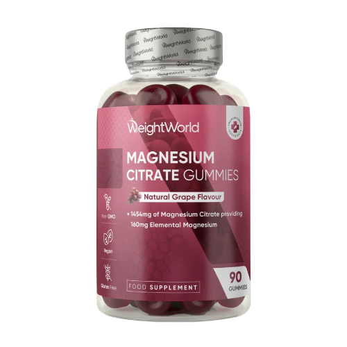 Citrát horečnatý 160 mg, 90 gumových bonbónov
